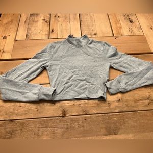 Extra small, long sleeve crop turtleneck